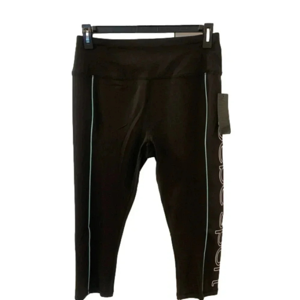 BEBE Sport leggings brand new 1X 30inc long mini pocket in front Aruba B…